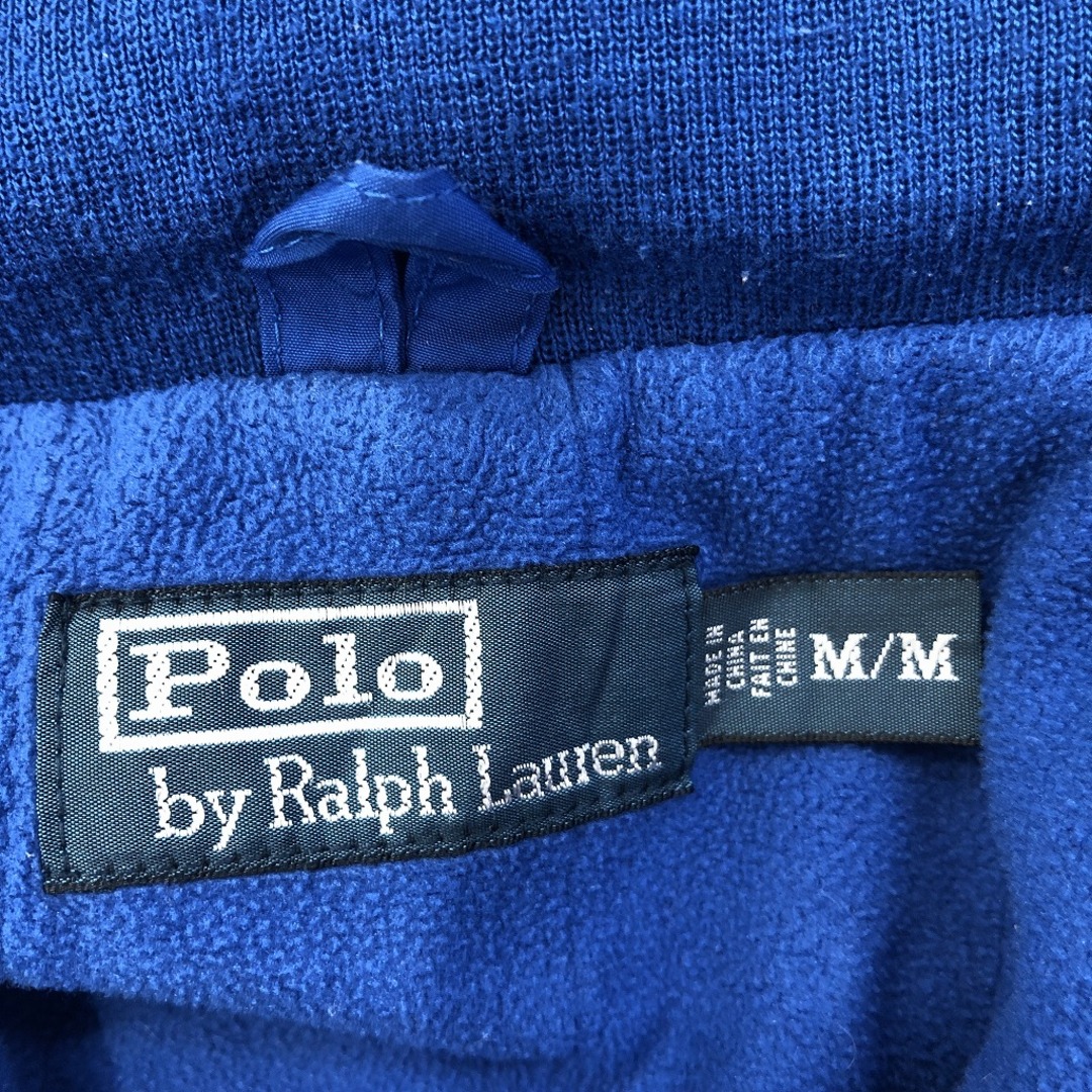 POLO RALPH LAUREN(ポロラルフローレン)のPolo by Ralph Lauren ポロバイラルフローレン 中綿 ジャケット 防寒  アメカジ ブルー (メンズ M) 中古 古着 O9664 メンズのジャケット/アウター(その他)の商品写真