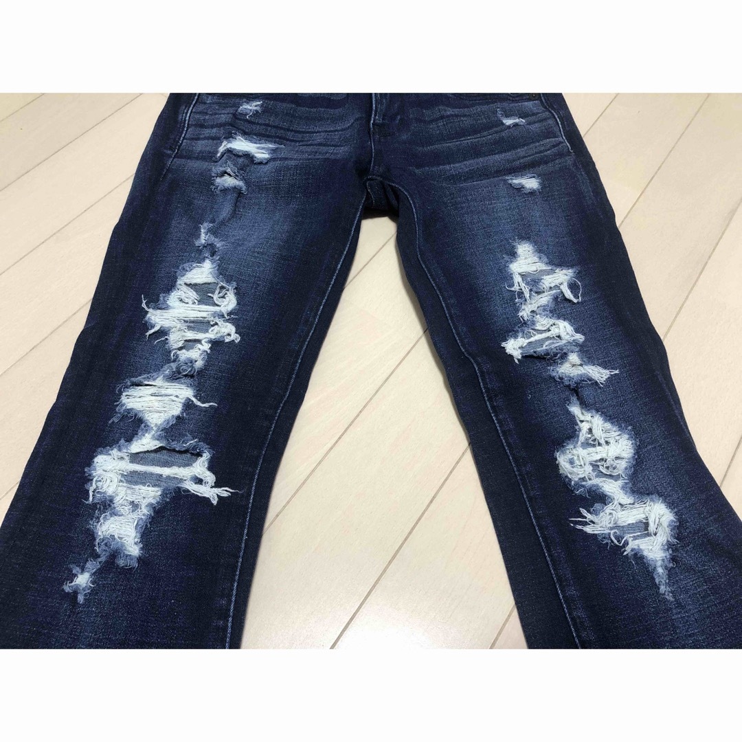 American Eagle(アメリカンイーグル)の【美品】アメリカンイーグル❤︎ダメージデニム レディースのパンツ(デニム/ジーンズ)の商品写真