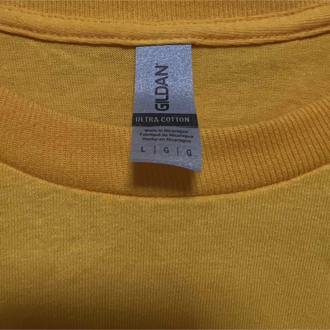 GILDAN(ギルタン)の新品 GILDAN ギルダン 長袖ロンT ゴールド 黄色 L メンズのトップス(Tシャツ/カットソー(七分/長袖))の商品写真