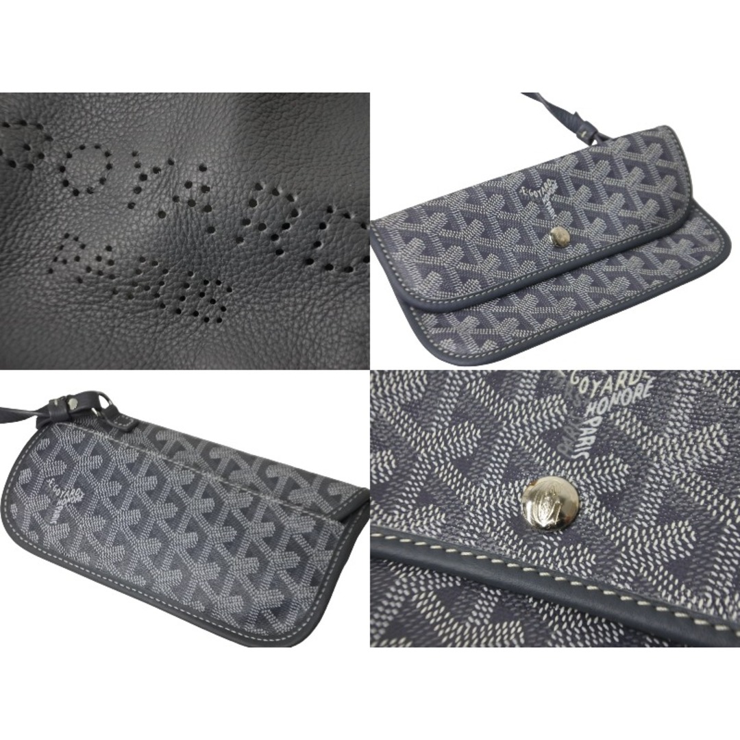 GOYARD ゴヤール トートバッグ アーディPM ペット用 グレー シルバー金具 美品  56529