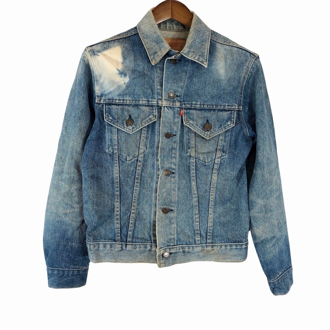 90年代 USA製 Levi's リーバイス 70505 デニムジャケット アメカジ ブルー (メンズ 38)   O9684約45cm着丈