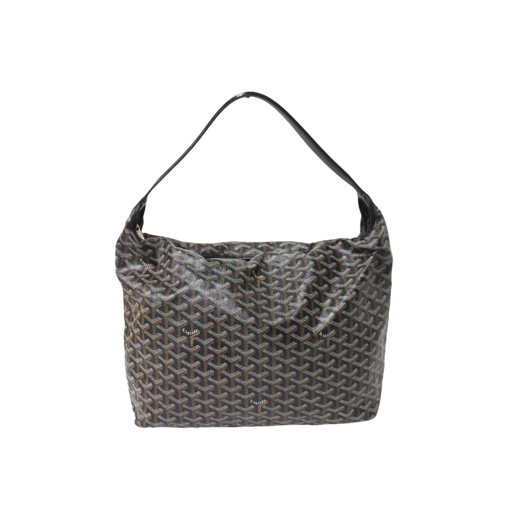 GOYARD ゴヤール ハンドバッグ フィッジPM ホーボー ワンショルダー ブラック 美品  56530