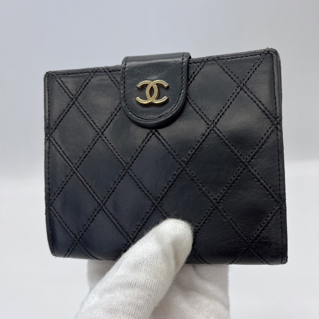 CHANEL 折り財布　ビコローレ