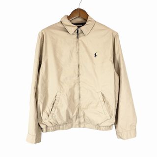 ポロラルフローレン(POLO RALPH LAUREN)の2000年代～ Polo by Ralph Lauren ポロバイラルフローレン スイングトップ アメカジ ベージュ (メンズ M) 中古 古着 O9716(その他)