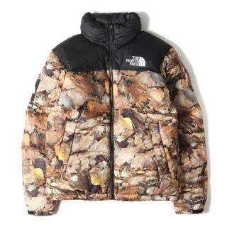 シュプリーム(Supreme)のSupreme シュプリーム ジャケット サイズ:S 16AW THE NORTH FACE ノースフェイス リーフハンティングカモ 柄 ヌプシ ダウン ジャケット Nuptse Jacket 迷彩 アウター ブルゾン コラボ【メンズ】【中古】【美品】(ダウンジャケット)