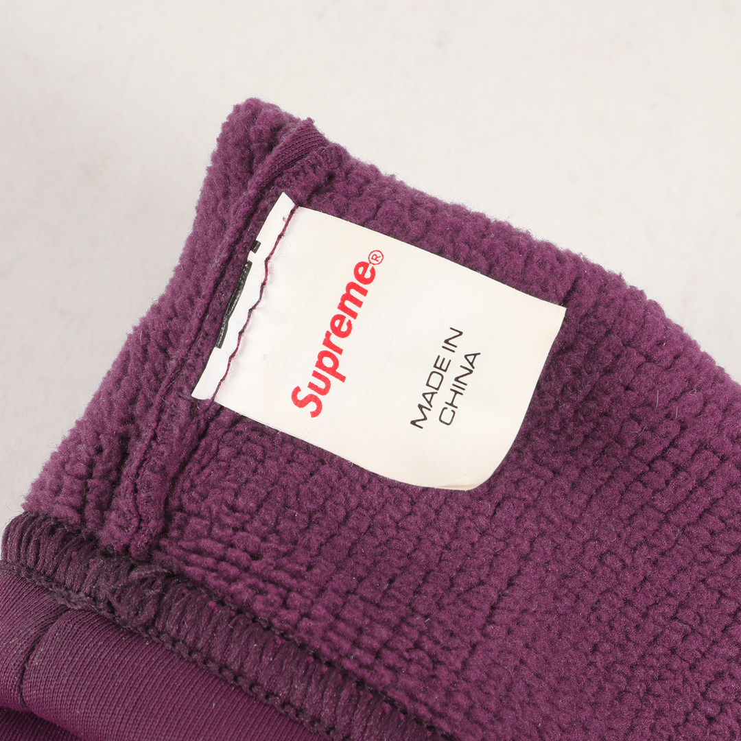 Supreme(シュプリーム)のSupreme シュプリーム サイズ:S/M 21AW WINDSTOPPER ウィンドストッパー ストレッチ ソフトシェル グローブ 手袋 Gloves パープル ブランド 【メンズ】【中古】 メンズのファッション小物(手袋)の商品写真