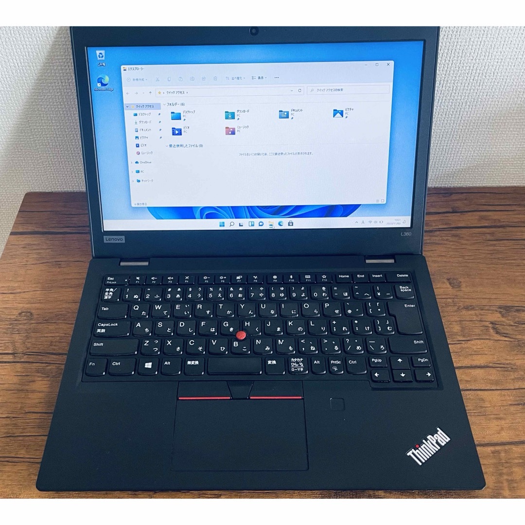 ノートパソコン Lenovo L380 8世代 i5 256G SSD 8G