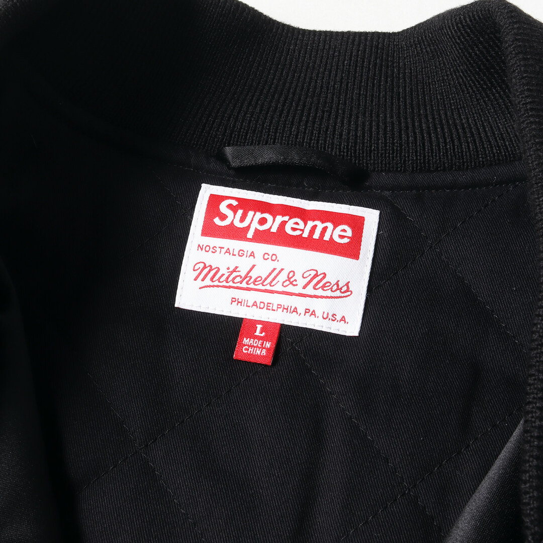 supremeスタジャン Mitchell \u0026 Ness ミッチェル＆ネス