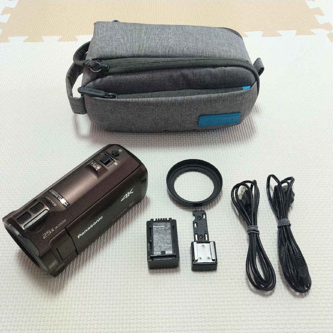 Panasonic ビデオカメラ 4K HC VXM Tの通販 by ちゃん｜ラクマ