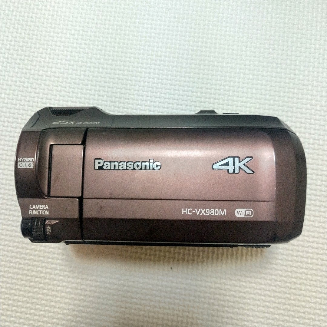 Panasonic ビデオカメラ 4K HC-VX980M-Tの通販 by ちゃん｜ラクマ