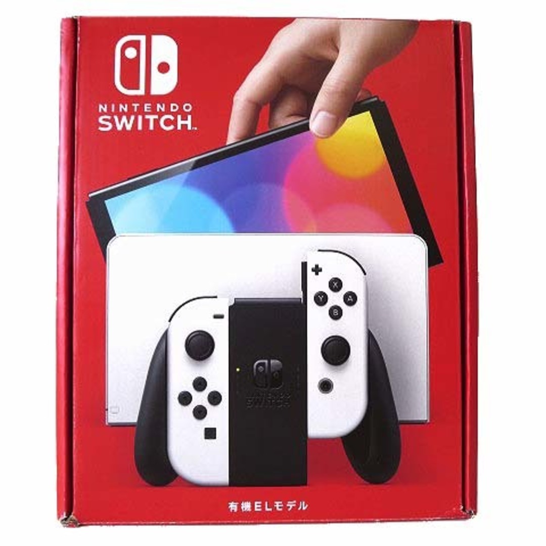 任天堂 Switch ニンテンドースイッチ 有機EL HEG-S-KAAAA 白 | フリマアプリ ラクマ