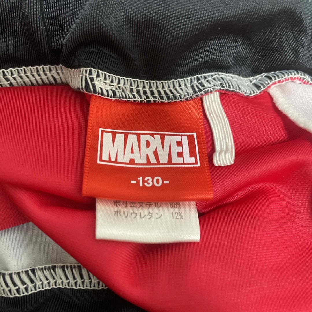 MARVEL(マーベル)のキッズ水着１３０サイズ　 キッズ/ベビー/マタニティのキッズ服男の子用(90cm~)(水着)の商品写真