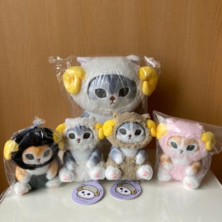 mofusand モフサンド ひつじにゃん  ぬいぐるみ 5点セット(ぬいぐるみ)