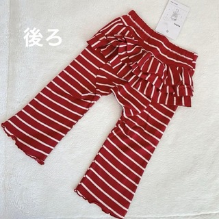 フリル レギンス ベビー パンツ 70 80 女の子 日本製 未使用(パンツ)