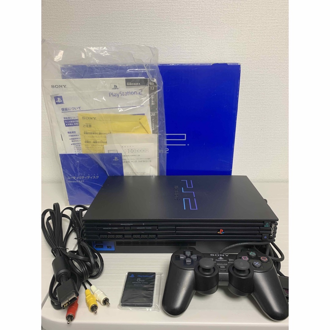 SONY PS2 プレステ2 プレイステーション2 SCPH-15000 黒-
