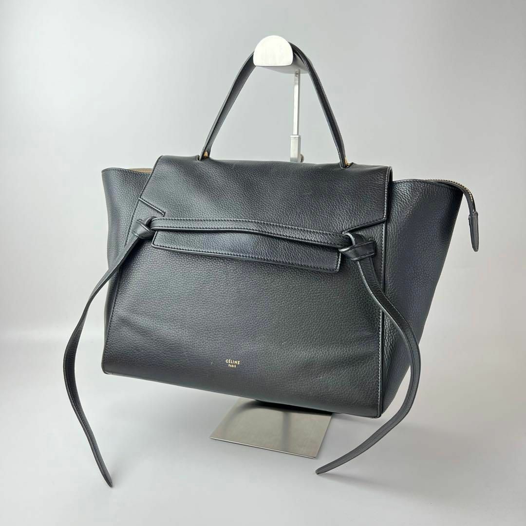 セリーヌ CELINE フィービー期 ベルトバッグ 2way レザー ブラックAYの全商品