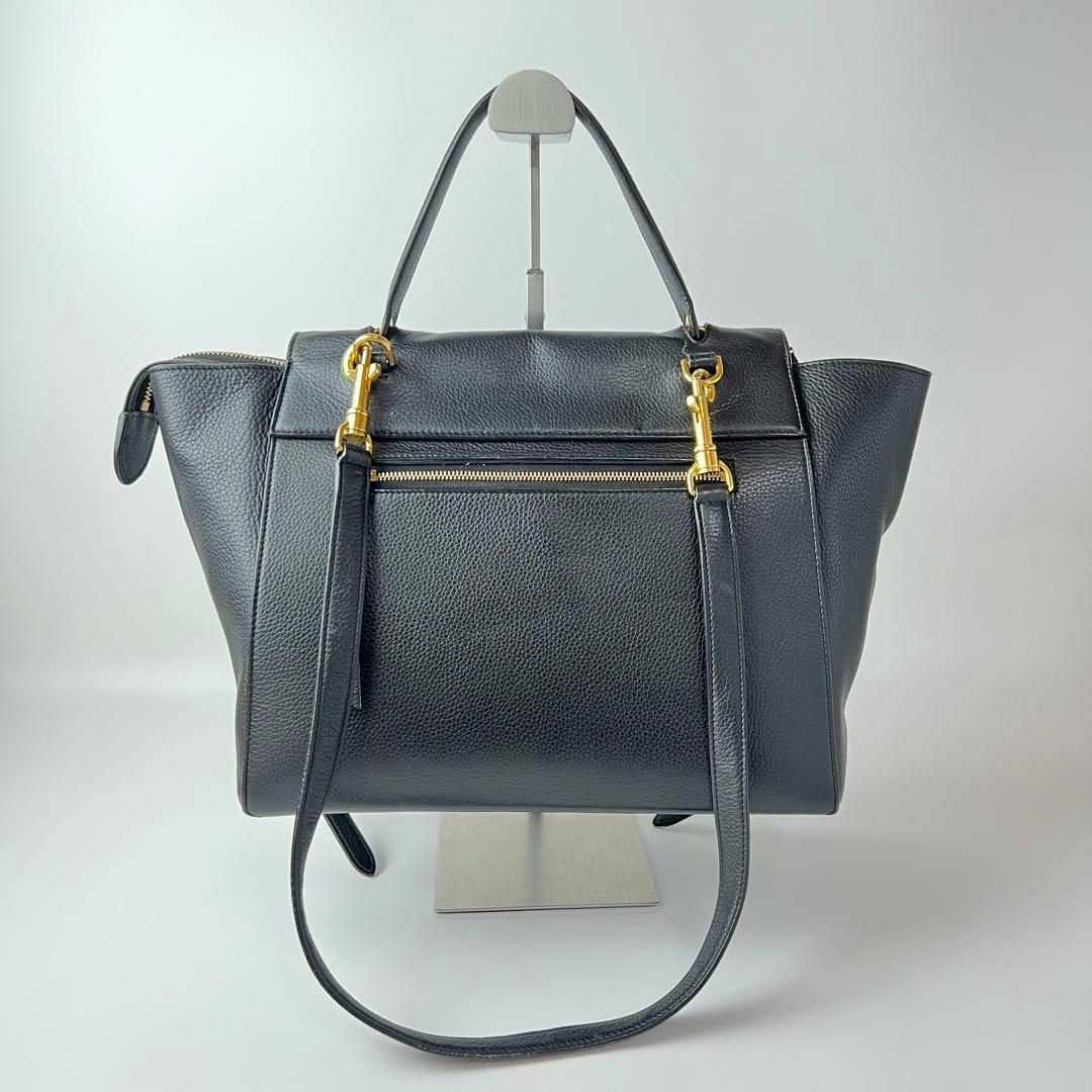 セリーヌ CELINE フィービー期 ベルトバッグ 2way レザー ブラック セリーヌ CELINE フィービー期 ベルトバッグ 2way レザー ブラック
