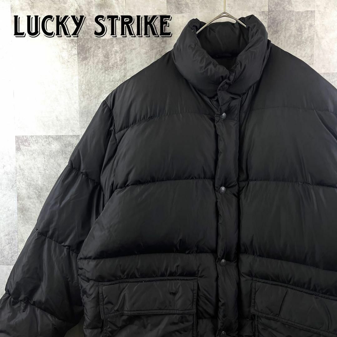 LUCKY STRIKE ラッキーストライク　ダウンジャケット　ビックサイズ