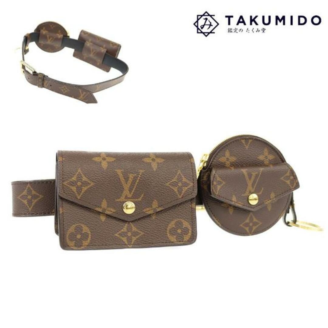 ルイヴィトン LOUIS VUITTON ベルトバッグ サンチュール デイリー マルチポケット M0236U 中古 モノグラム ライン レザー【中古】  | ウエストポーチ ブランド LV ロゴ ルイビトン ファッション ユニセックス バック Aランク | フリマアプリ ラクマ