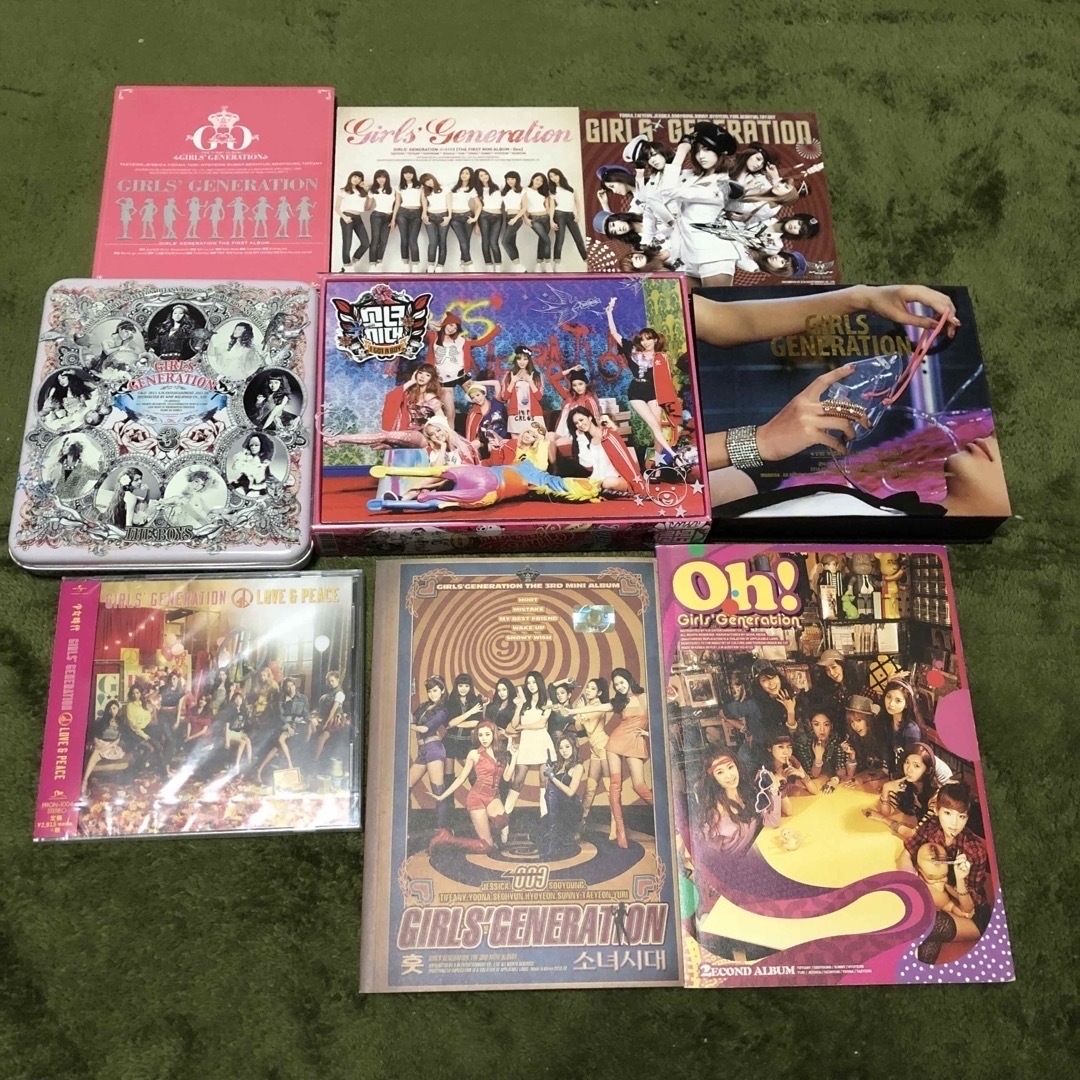 k-pop cd 少女時代 girls generation まとめ売りの通販 by まる ...