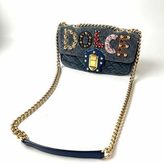 ドルチェアンドガッバーナ(DOLCE&GABBANA)の[入手困難] ドルチェアンドガッバーナ D&G チェーンショルダーバッグ デニム(ショルダーバッグ)