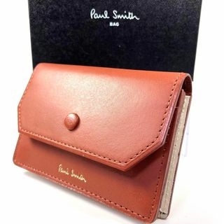 Paul Smith - 【 Paul Smith】 ポールスミス ブラウン 茶色 定期入れ カード 名刺