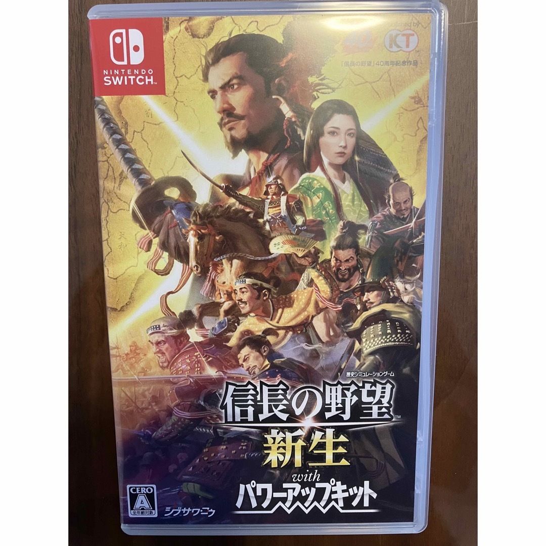 Koei Tecmo Games(コーエーテクモゲームス)のNintendo Switch 『信長の野望・新生 withパワーアップキット』 エンタメ/ホビーのゲームソフト/ゲーム機本体(携帯用ゲームソフト)の商品写真