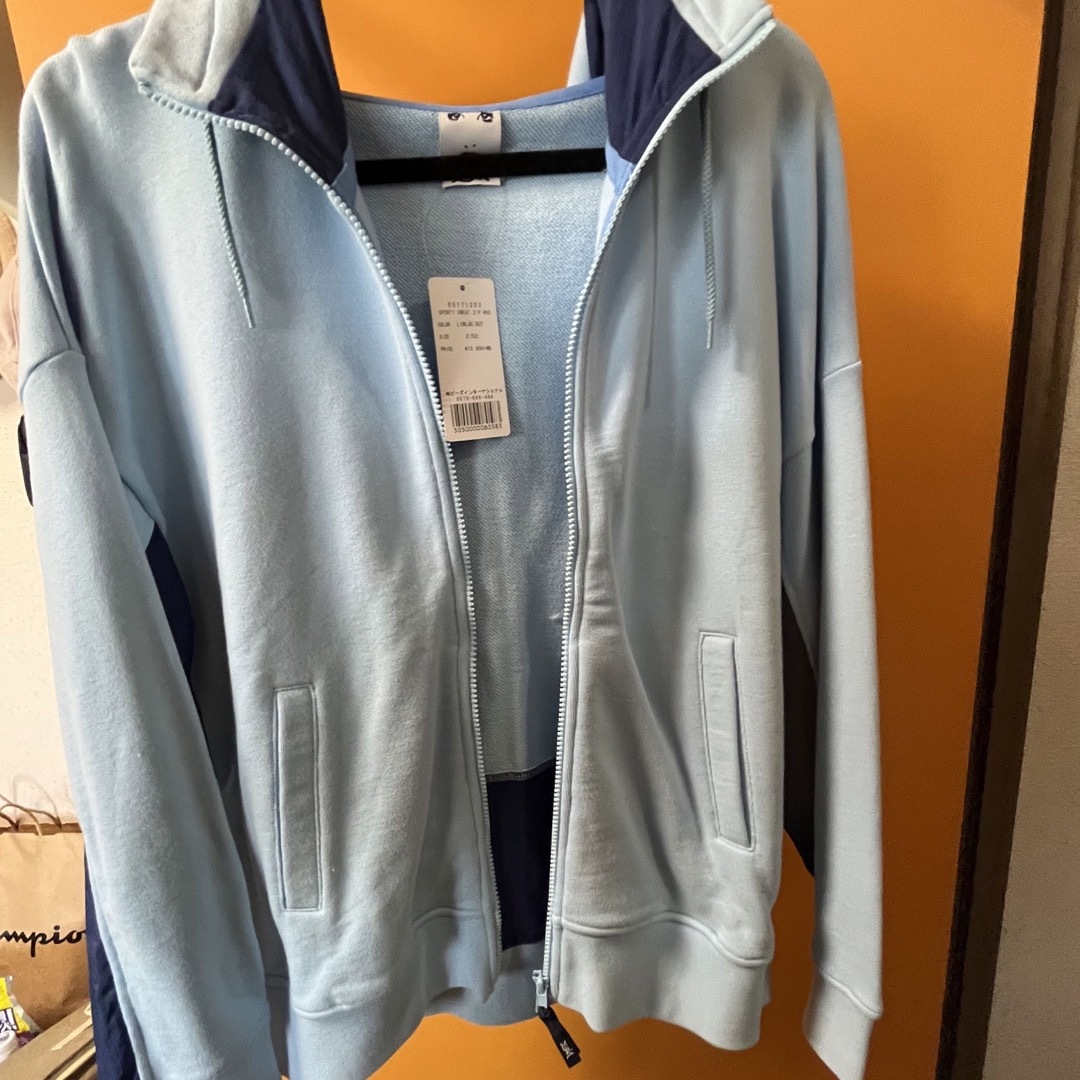 X-girl(エックスガール)のパーカー レディースのジャケット/アウター(ブルゾン)の商品写真