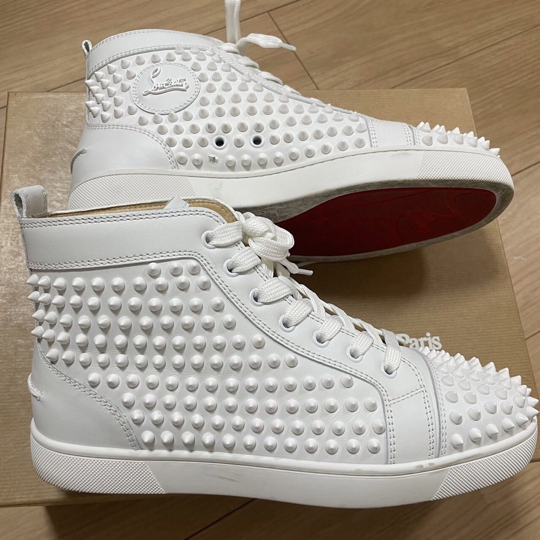 Christian Louboutin ルイスフラット スタッズスニーカー