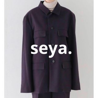 seya. セヤ  OFFICER TAILORED サファリジャケット