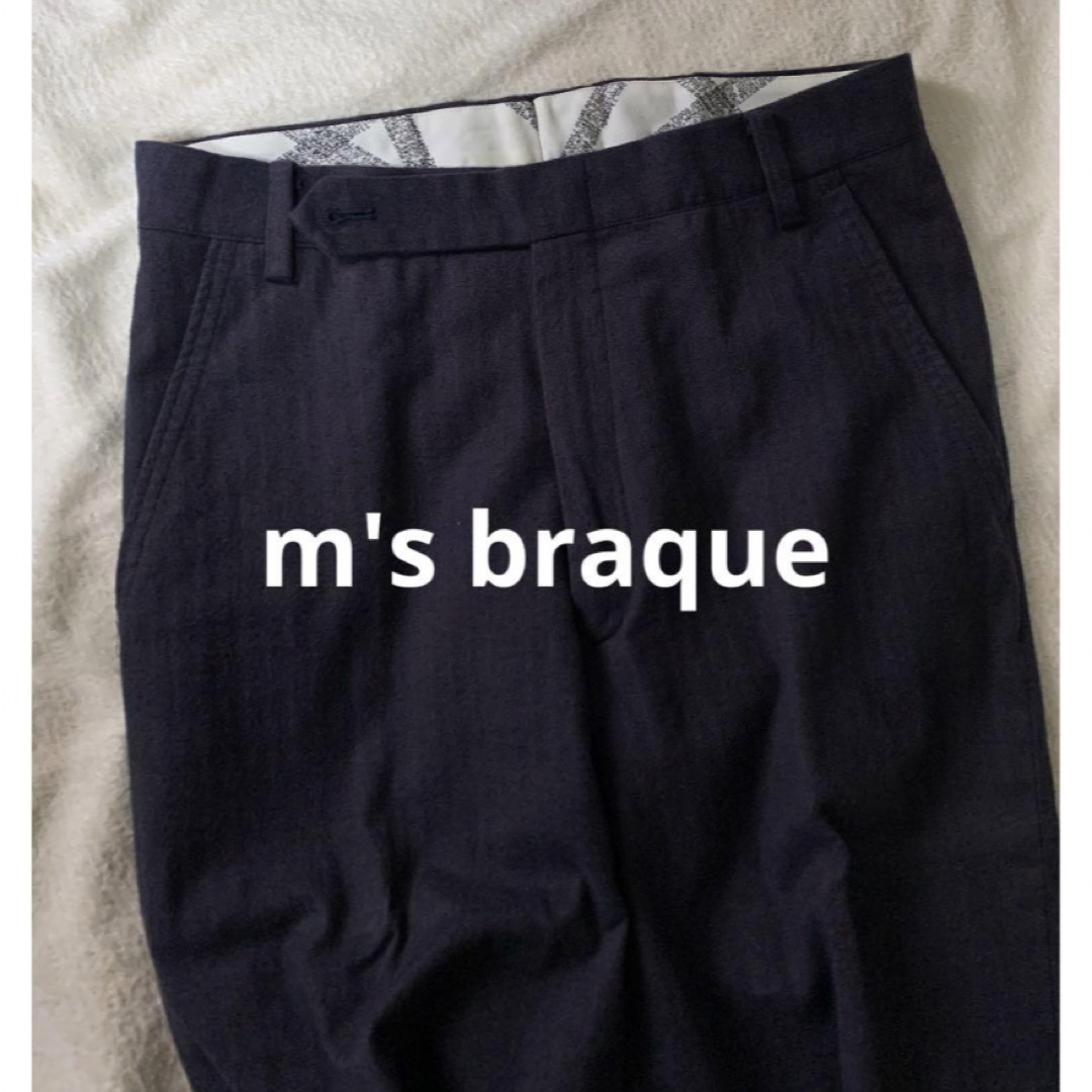 m's braque(エムズブラック)のm's braque エムズブラック スラックス メンズのパンツ(スラックス)の商品写真