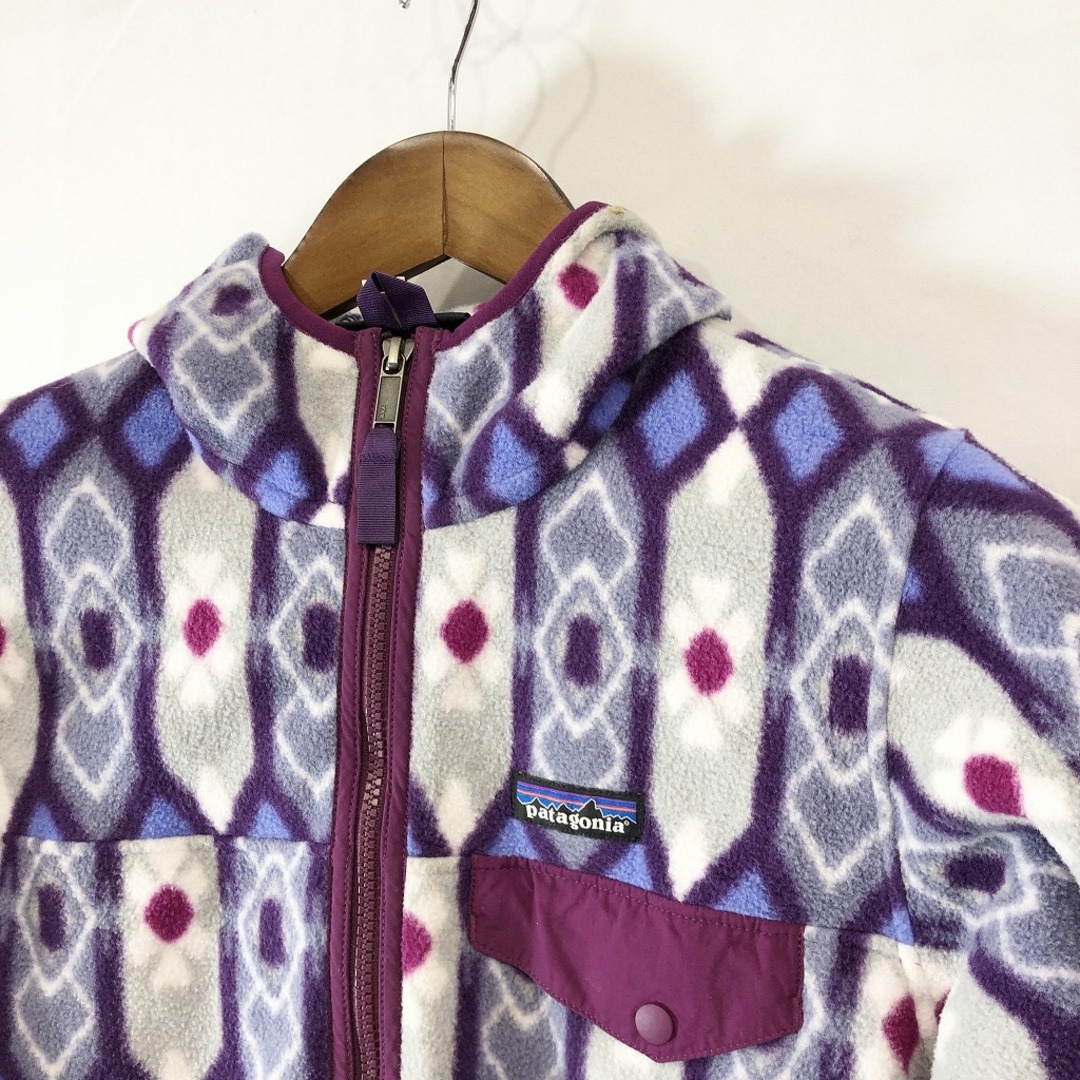 patagonia パタゴニア SYNCHILLA シンチラ フリースジャケット アウトドア キャンプ 防寒 パープル (レディース S) 中古 古着  O9761