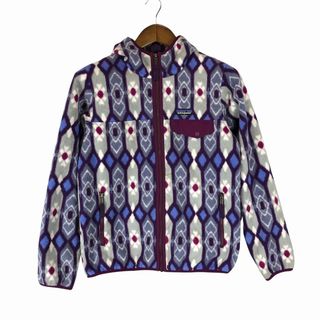 パタゴニア(patagonia)のpatagonia パタゴニア SYNCHILLA シンチラ フリースジャケット アウトドア キャンプ  防寒 パープル (レディース S) 中古 古着 O9761(その他)