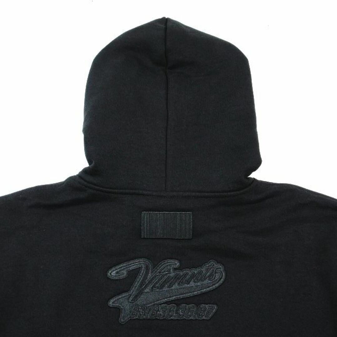 美品 22AW ヴェトモン VETEMENTS VTMNTS カレッジ フーディ