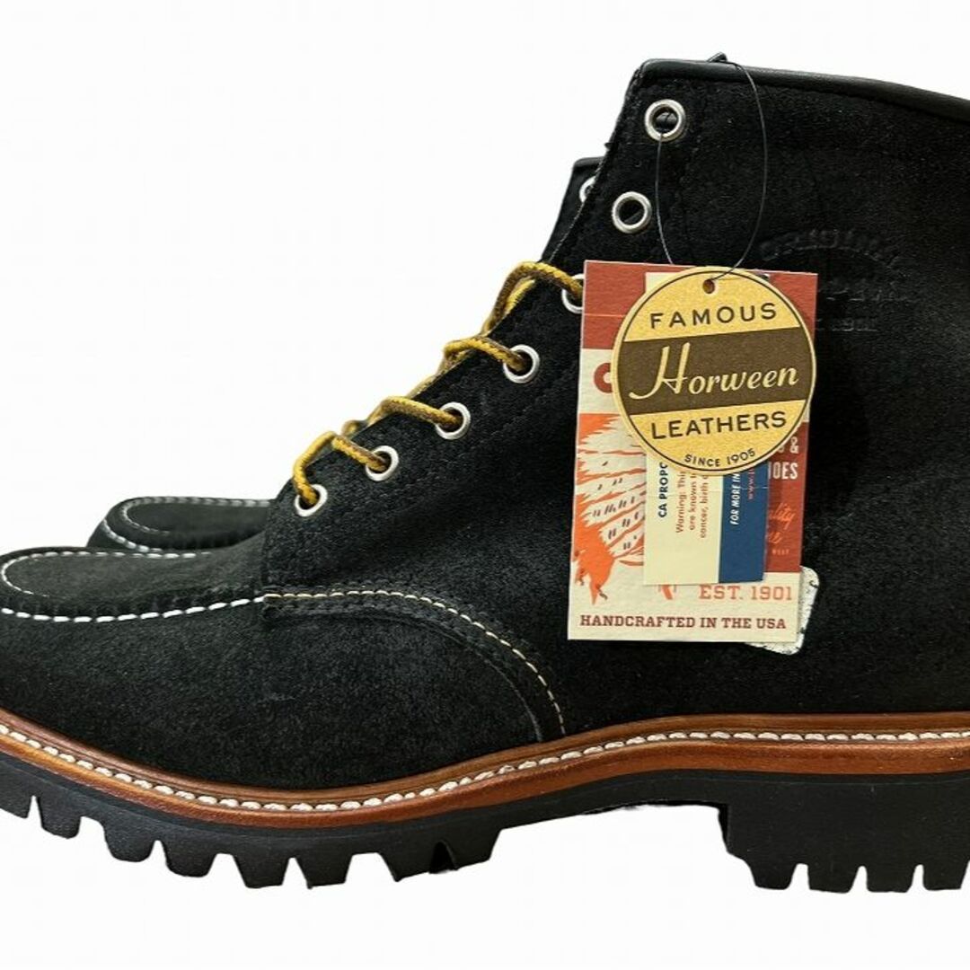 CHIPPEWA(チペワ)の新品 チペワ 1901M62 ホーウィン ラフアウト ラギッド ブーツ 9D① メンズの靴/シューズ(ブーツ)の商品写真