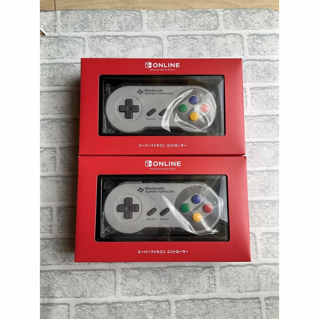 【未開封新品】【2個】ニンテンドースイッチ　スーパーファミコンコントローラー