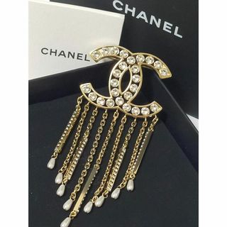 シャネル(CHANEL)の【huyenvu68様】シャネル ココマーク チェーン ブローチ TK004(ブローチ/コサージュ)