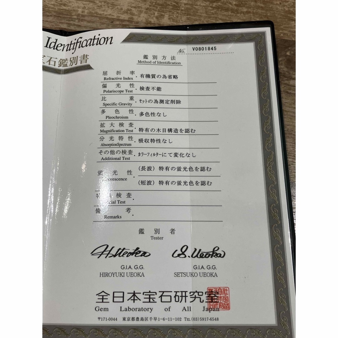 天然珊瑚念寿 宝石鑑別書付き