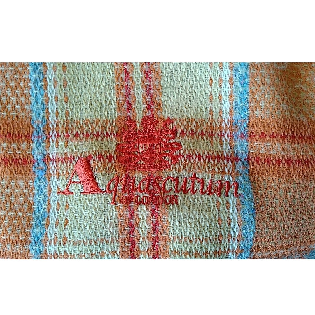 AQUA SCUTUM(アクアスキュータム)のAquascutum アクアスキュータム  大判ストール レディースのファッション小物(ストール/パシュミナ)の商品写真