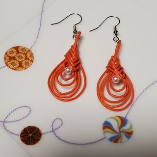 ピアス　イヤリング　パール【ハンドメイド】(ピアス)