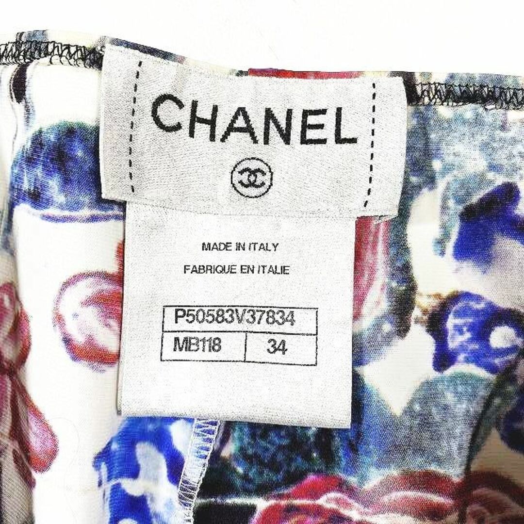 CHANEL(シャネル)のシャネル CHANEL カンボンプリント バイカーショーツ ストレッチ ボトムス レディースのパンツ(その他)の商品写真