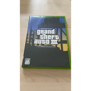 エックスボックス(Xbox)の初代Xbox グランド・セフト・オート3 GTA(家庭用ゲームソフト)