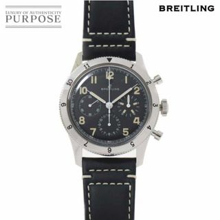 ブライトリング(BREITLING)の新品同様 ブライトリング BREITLING AVI REF.765 1953 リ・エディション 限定1953本 AB0920 クロノグラフ メンズ 腕時計 手巻き VLP 90212209(腕時計(アナログ))