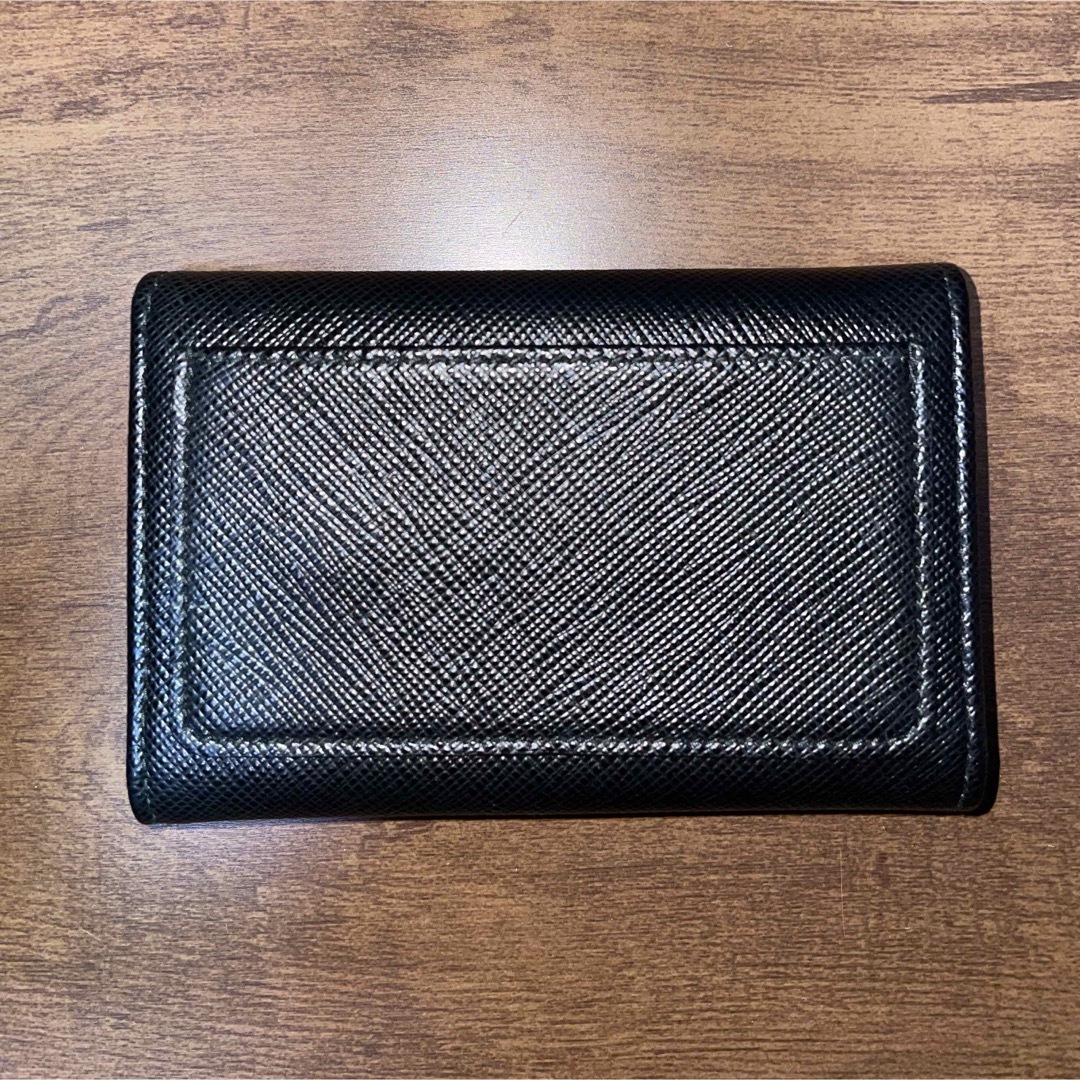 PRADA - PRADA プラダ キーケース、カードケース 6連 黒の通販 by