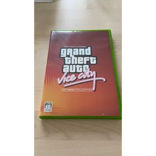 エックスボックス(Xbox)の初代Xbox グランド・セフト・オート バイスシティ GTA(携帯用ゲームソフト)