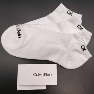 カルバンクライン(Calvin Klein)のカルバンクライン メンズソックス White くるぶしソックス 3足セット(ソックス)