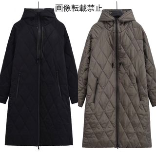 🍪11月新作🍩12778◆2color フード付き ダウンコート(ダウンコート)