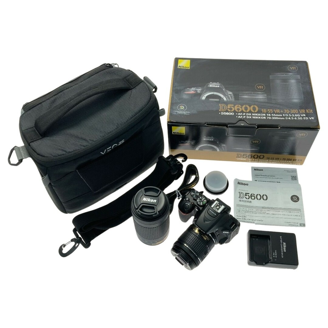 Nikon - Nikon ニコン デジタル一眼レフカメラ D5600 ダブルズーム