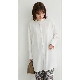 ショコラフィネローブ(chocol raffine robe)のchocol raffine robe ヒヨクボタンシャツチュニック(チュニック)