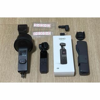 インスパイア(Inspire（DJI）)の【週末限定値下】 DJI Osmo Pocket拡張キット防水セット別売カバー付(ビデオカメラ)